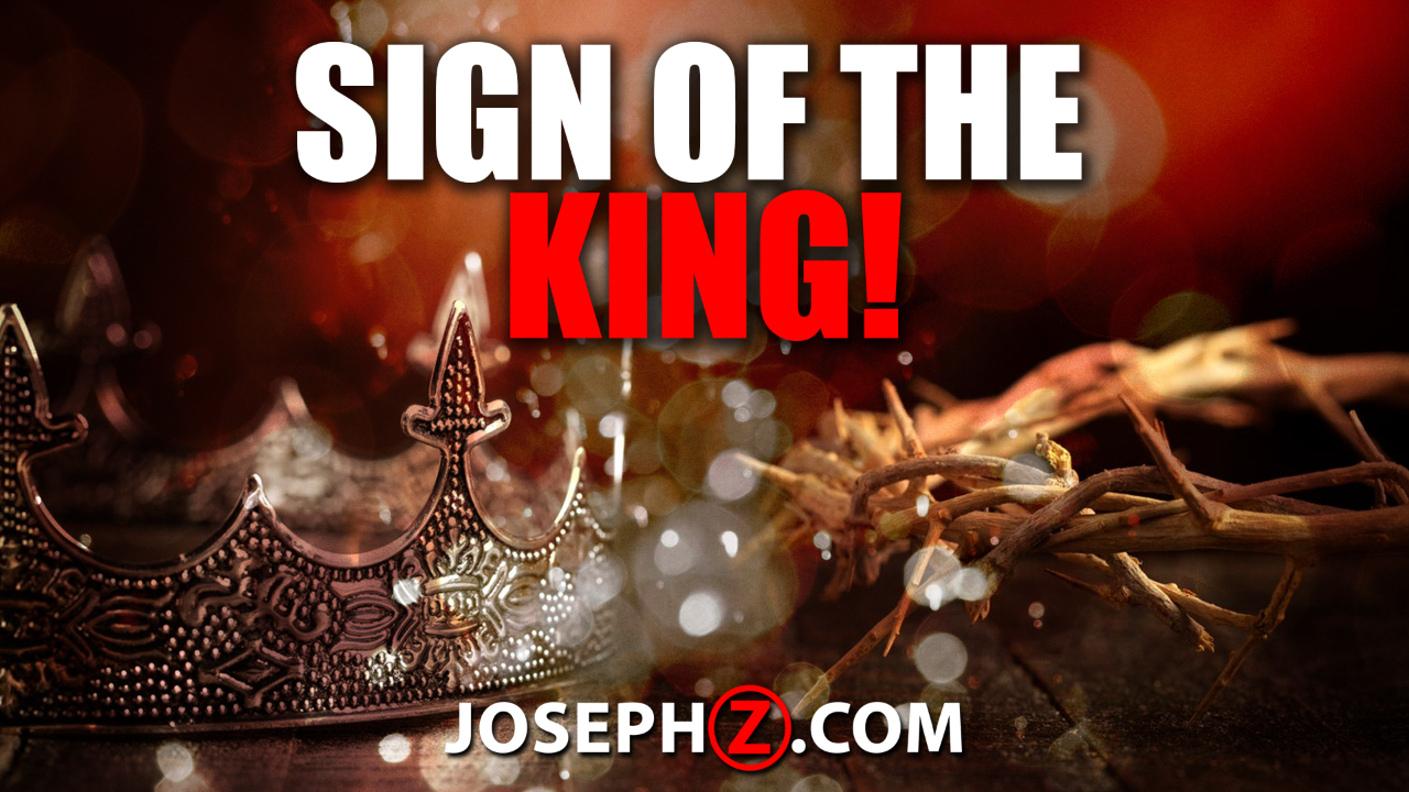 Sign of the KING!